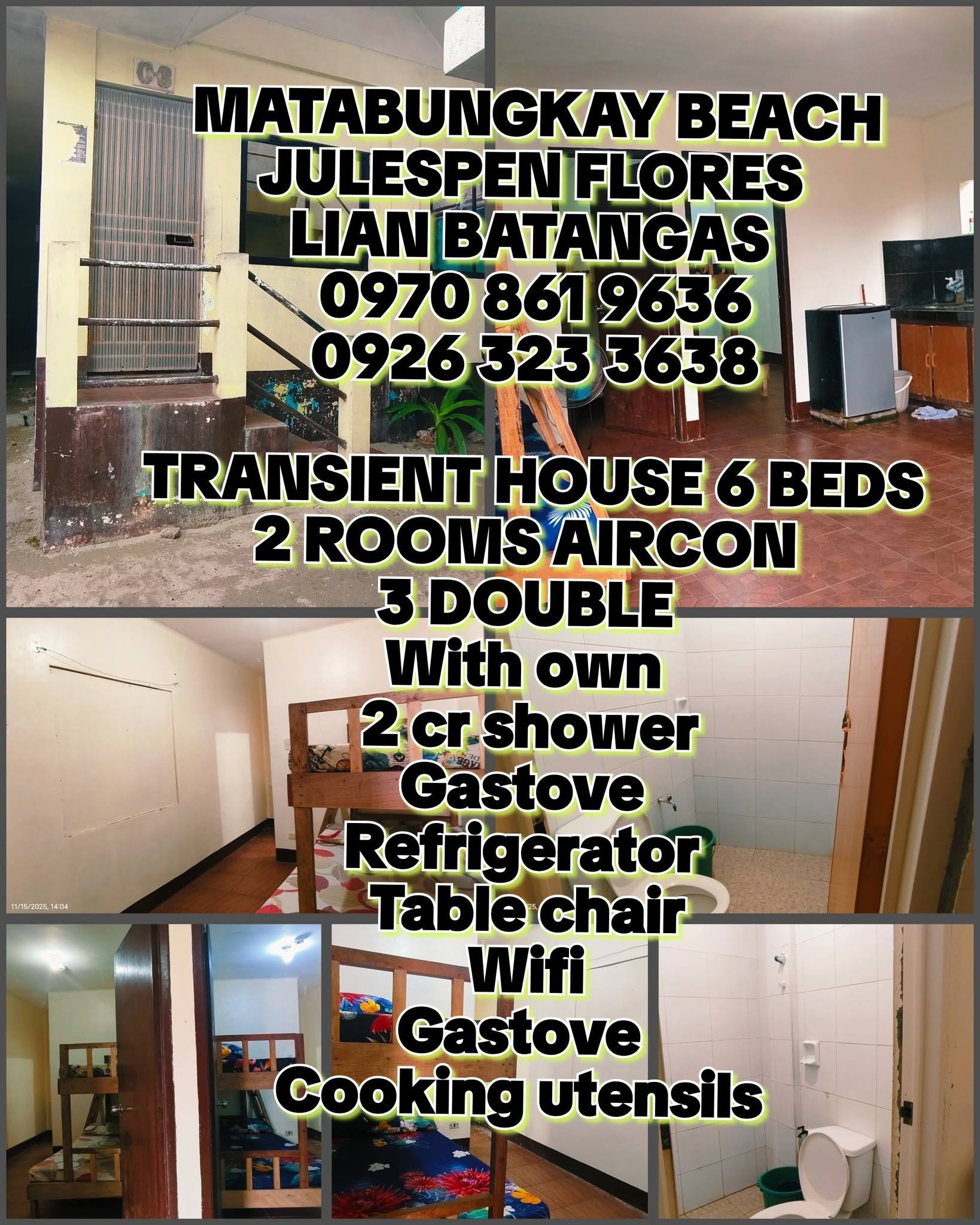 Matabungkay Beach Julespen flores lian Batangas — Villa Photo 1