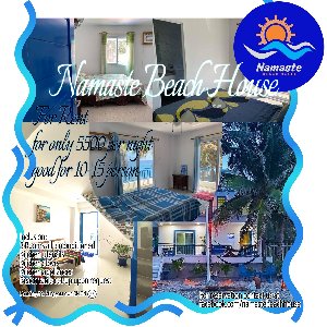 Namaste Beach House  — Resort in Nabas, Aklan